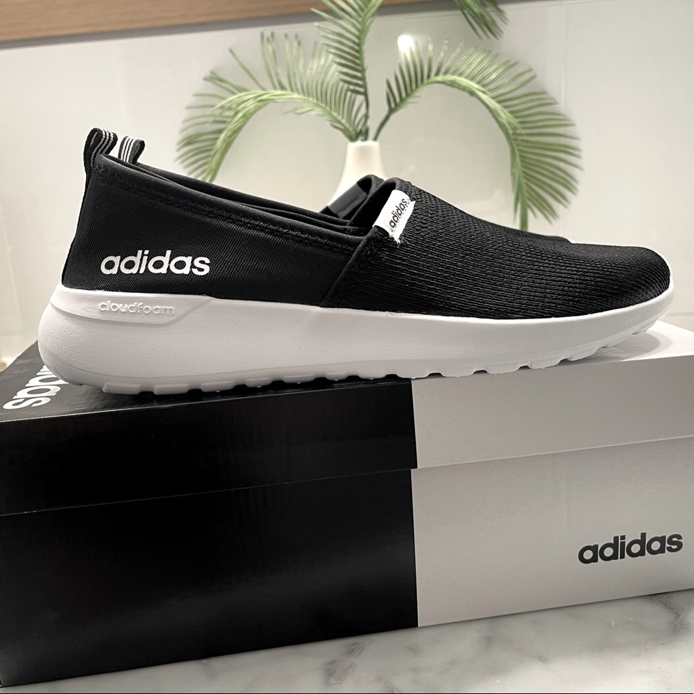 Adidas Lite Racer Slip-On Shoes NWT